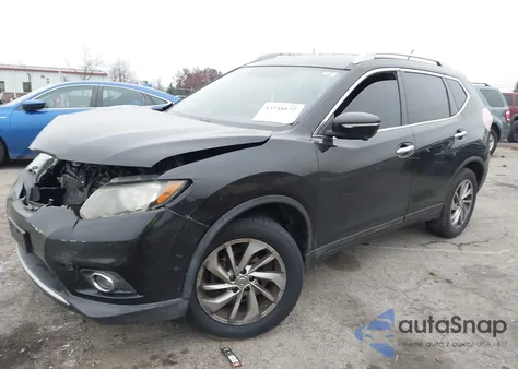 2015 Nissan Rogue Sl z USA, uszkodzony, nr VIN 5N1AT2MT3FC802461